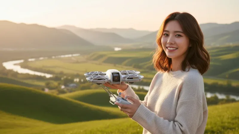 【DJI】 NEO 空拍機/無人機 |脫控飛行玩法多元|一鍵起飛新手必備 實際使用情境照 — DJI大疆空拍機推薦