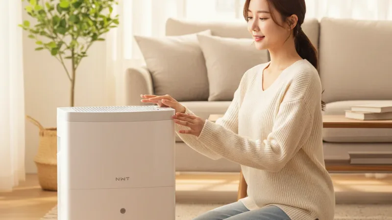 NWT威技 WiFi智慧一級能效16L除濕機WDH-16EF/EN 實際使用情境照 — 除濕機推薦