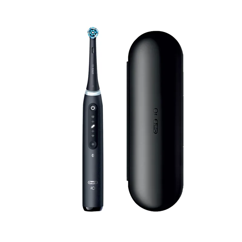 德國百靈 Oral-B iO TECH 微震科技電動牙刷 (黑/白) 商品圖片