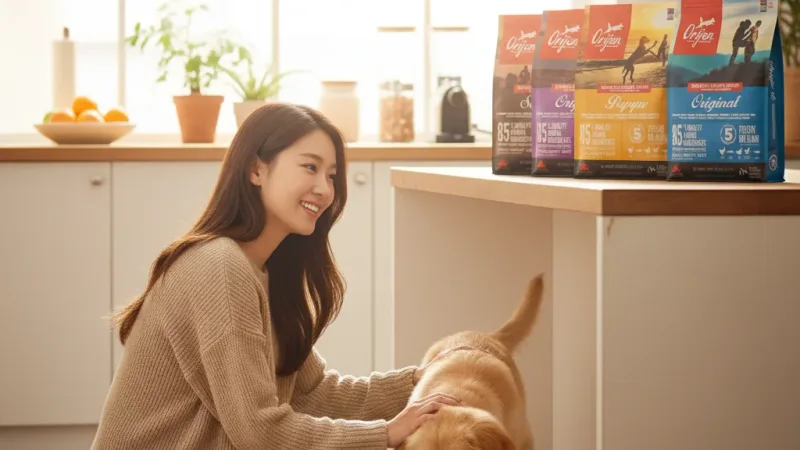 嘟比寵物 Orijen 歐睿健 狗飼料 幼犬/成犬/老犬/高齡犬 飼料 犬系列全品項 實際使用情境照 — 狗飼料推薦