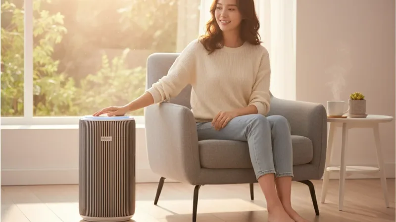 PHILIPS 飛利浦 奈米級空氣清淨機 使用情境