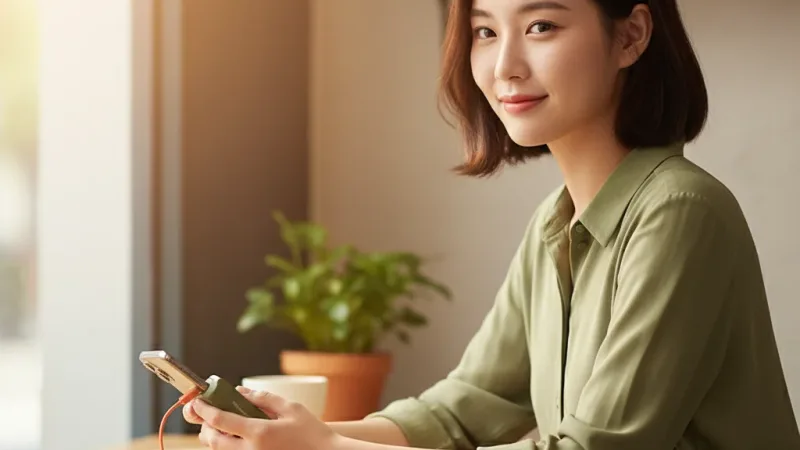 PHILIPS 口袋行動電源 TYPE-C Lightning 皆有 行動電源 行動充 行充 迷你充 Dlp2550 實際使用情境照 — 行動電源推薦