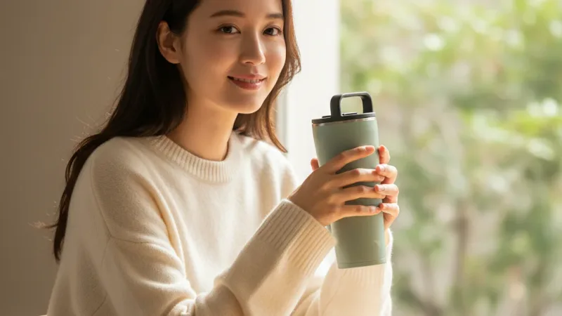 象印不銹鋼吊環隨行杯(SX-LA72H)｜720ml 使用情境