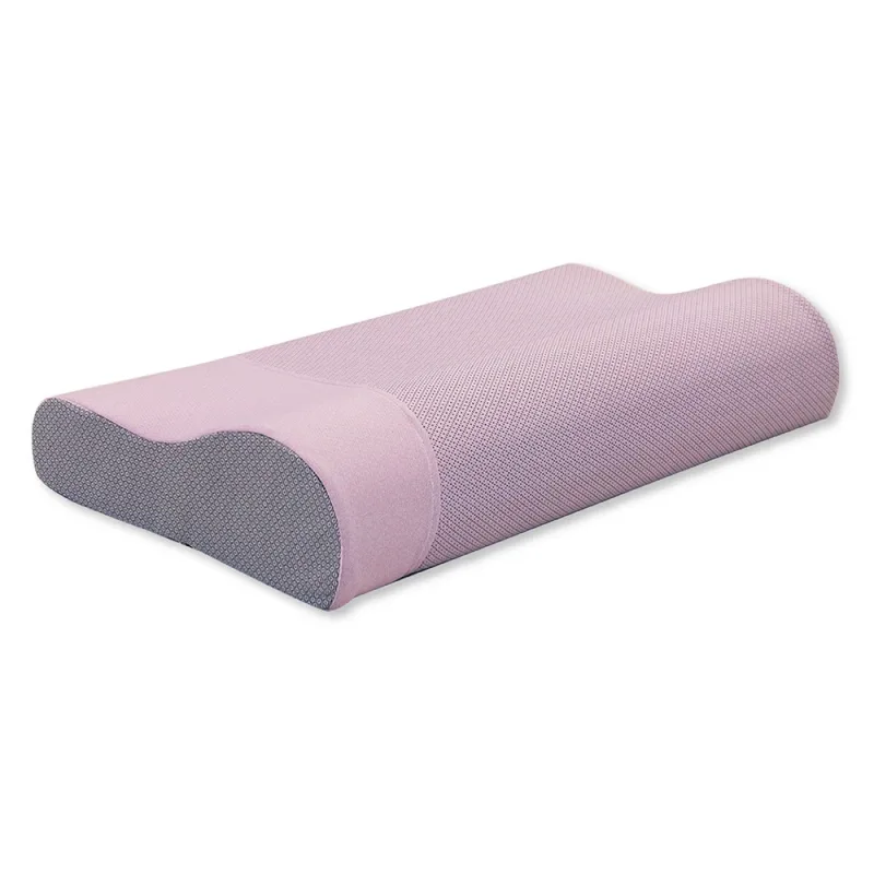 記憶枕 玩色柔眠枕 薰衣紫（8cm 產品特寫