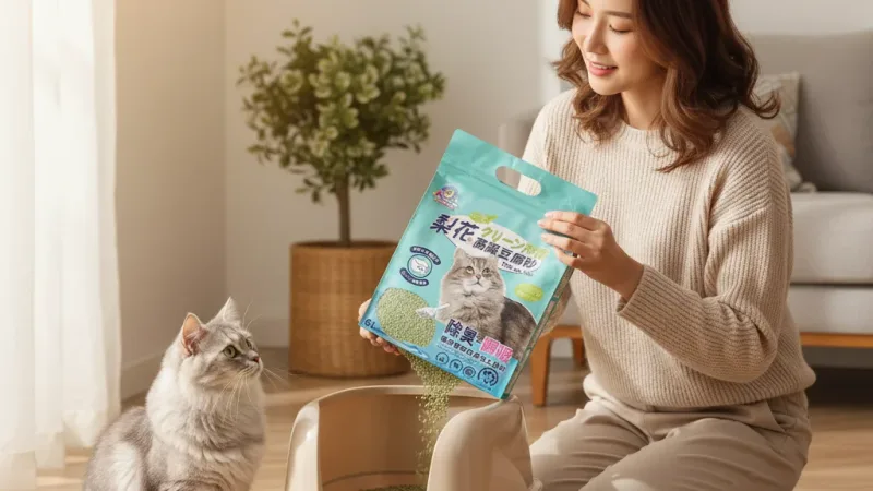 隔日到貨 全台 日本椰殼炭 益生菌 混合砂 貓砂 豆腐貓砂 混合貓砂 貓沙 豆腐砂 益生菌 實際使用情境照 — 豆腐砂推薦