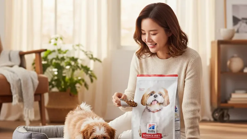希爾思 日常照護 小顆粒 幼犬/成犬/高齡犬 飼料 2-6.8KG/包 狗飼料 狗食 狗糧 乾糧 實際使用情境照 — 狗飼料推薦