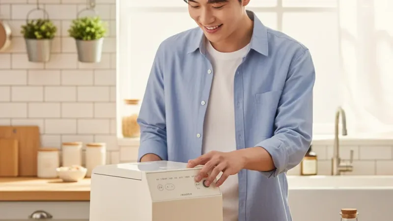 日本recolte 電子鍋 Cooking Rice Cooker 多功能電鍋 糙米 粥 低溫調理 實際使用情境照 — 電子鍋推薦