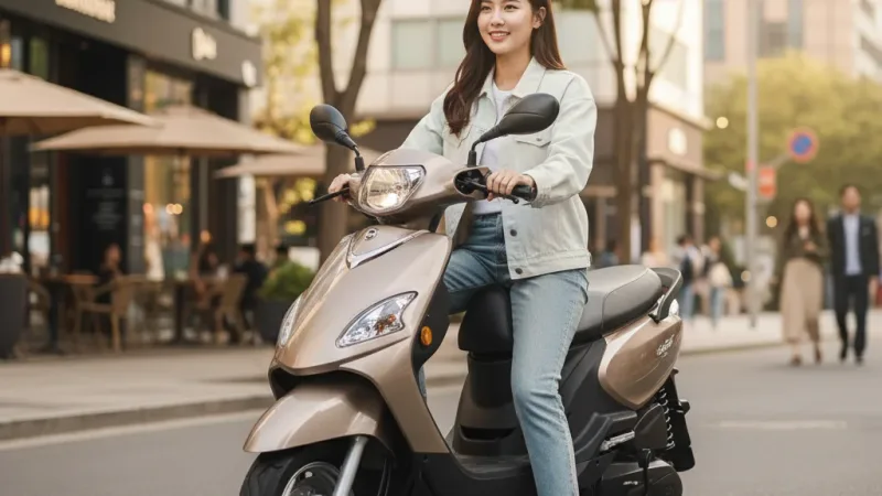 SYM三陽115 WOO cbs鼓煞 使用情境示意
