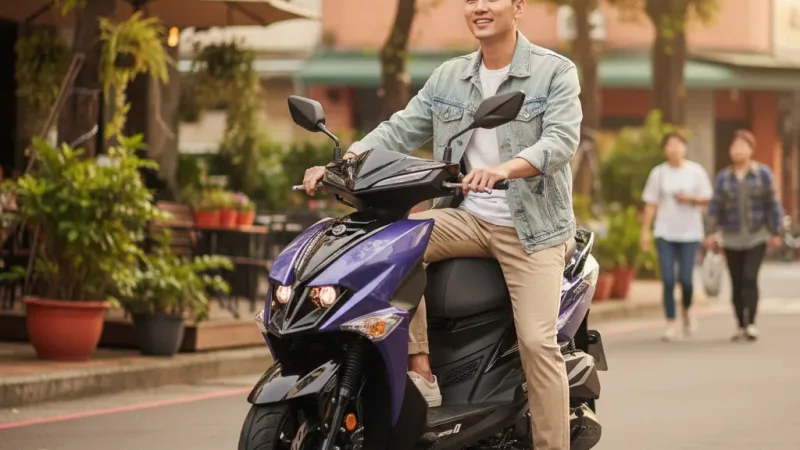SYM三陽125 JET SL SUPER-C七期 2026年出廠全新機車 使用情境示意圖 — SYM三陽機車推薦