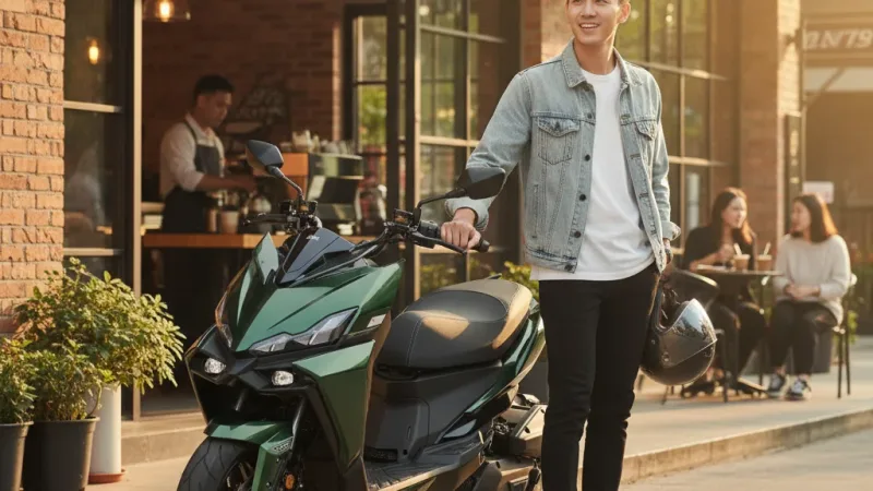 Sym三陽 DRG BT二代 keyless 電驅版(彎道特仕版) 158七期 2026年出廠全新機車 使用情境示意圖 — SYM三陽機車推薦