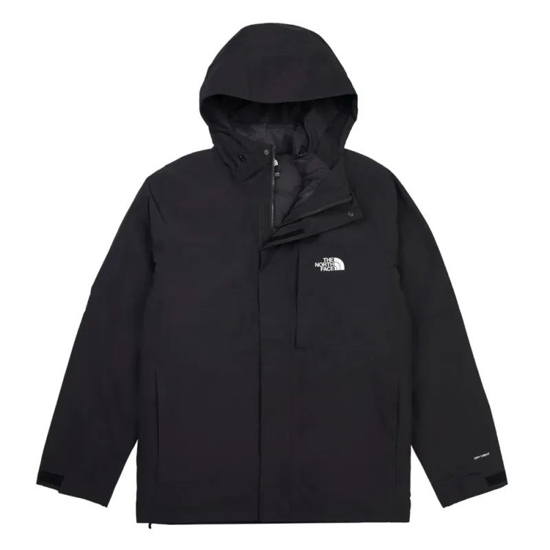 The North Face北面男款黑色 產品特寫