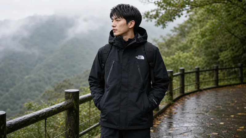 The North Face北面男款黑色FUTURELIGH 使用情境