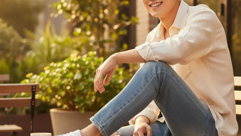 Timberland 男款白色低筒休閒鞋 使用情境