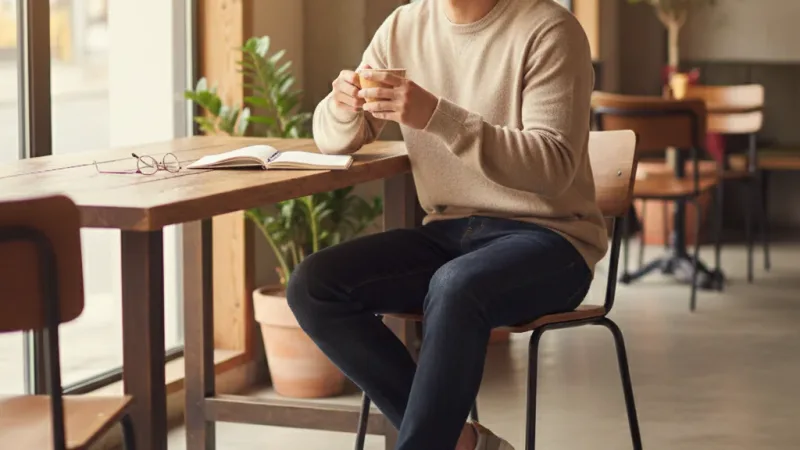 Timberland 男款淺灰色低筒休閒便鞋 使用情境