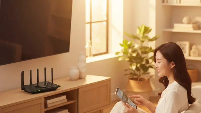 TP-Link Archer AXE75 AXE5400 wifi6e 三頻四核心 wifi分享器 無線網路 6G路由器 實際使用情境照 — TP-Link-wifi分享器推薦