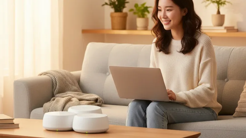 (Wi-Fi7)TP-Link Deco BE22 BE3600 Wi-Fi7 雙頻 wifi分享器 MLO 1G 實際使用情境照 — TP-Link-wifi分享器推薦