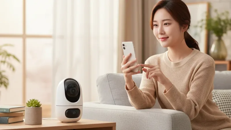 TP-Link Tapo C245D 雙2K 300萬 Wi-Fi監視器 智慧雙AI偵測 彩色夜視 雙向語音 固定+旋轉 實際使用情境照 — TP-Link監視器推薦