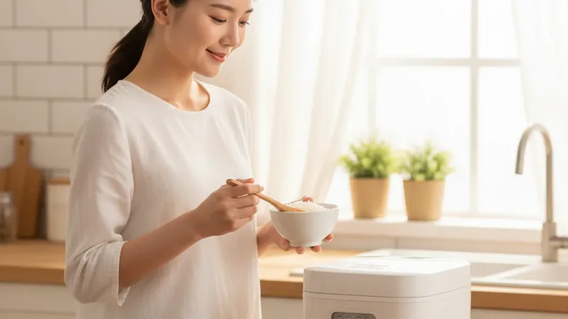 小米 Xiaomi 米家電子鍋mini 1.6L 1-3人份 原廠 /DFB201CM 廠商直送 實際使用情境照 — 電子鍋推薦