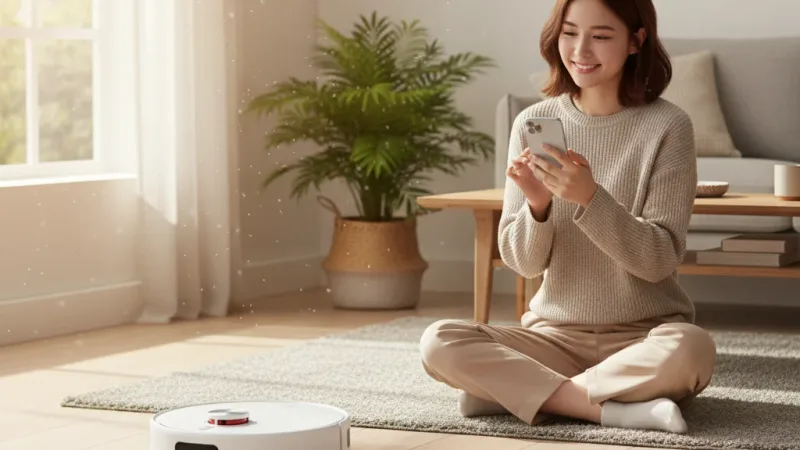 【含稅快速出貨】小米 Xiaomi 掃拖機器人 S40 (台灣小米公司貨) 實際使用情境照 — 掃拖機器人推薦