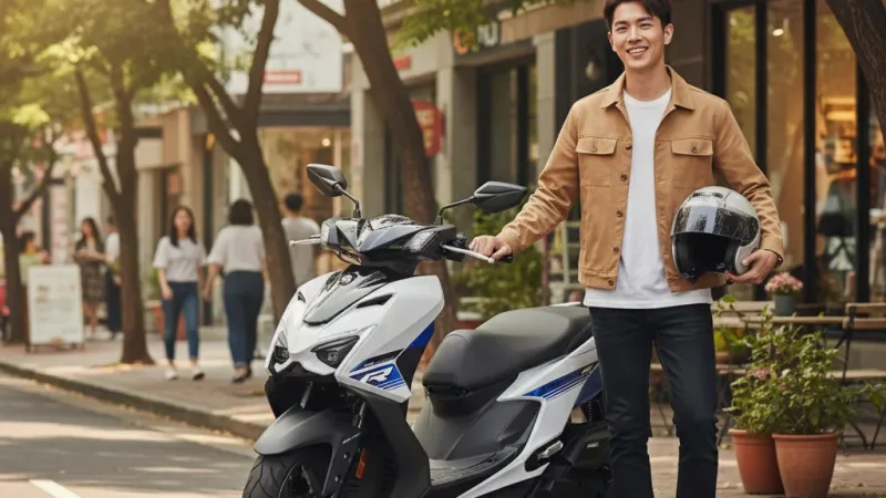 YAMAHA山葉7代新勁戰155-CYGNUS XR 一般版 使用情境示意圖 — YAMAHA 台灣山葉機車推薦